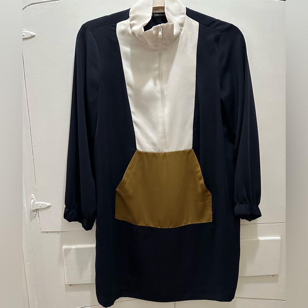 Long sleeve mini dress